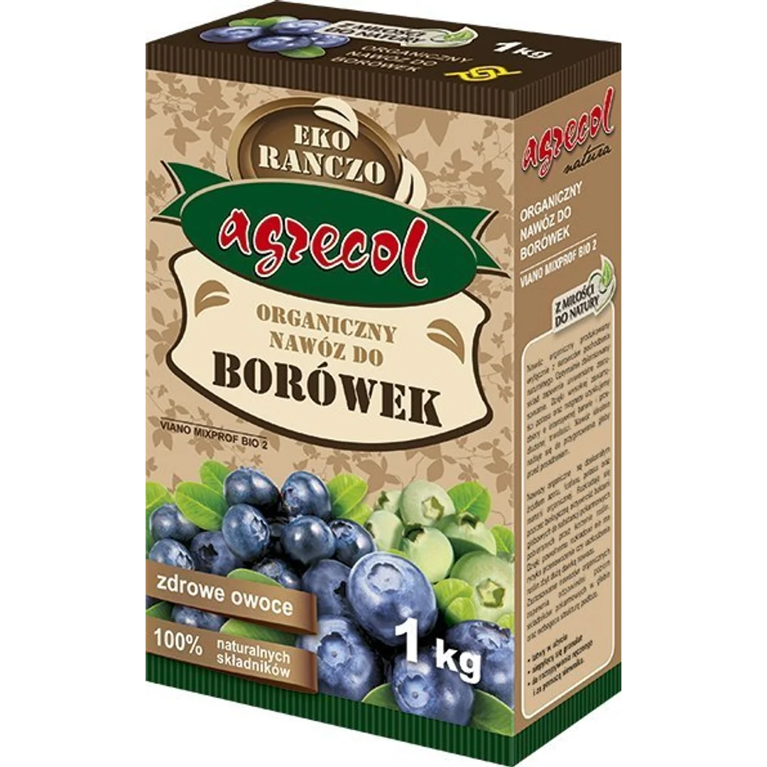 Nawóz Ekologiczny Organiczny do Borówek 1kg Agrecol