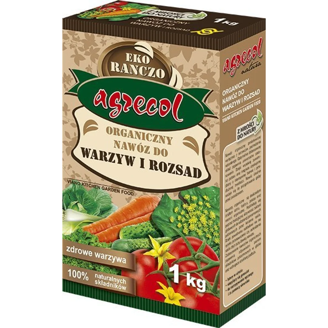 Nawóz Ekologiczny Organiczny do Warzyw 1kg Agrecol