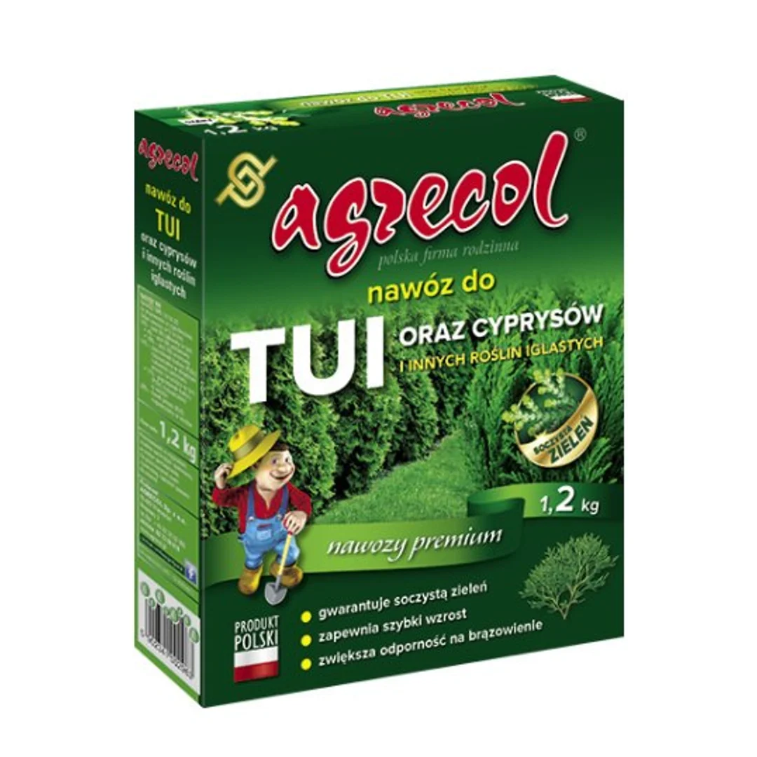 Nawóz Granulowany do Tui i Cyprysów 1,2kg Agrecol