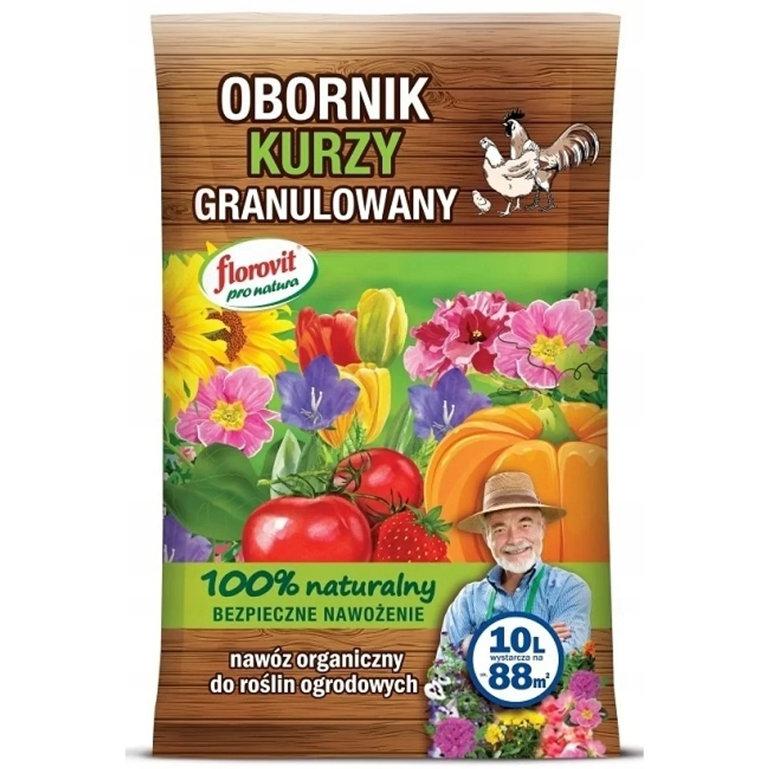 Nawóz Inco Florovit Pro Nat. obornik kurzy 10L