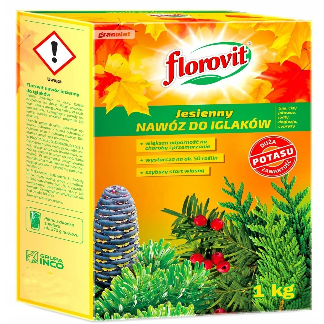 Nawóz Jesień Iglak 1kg Florovit