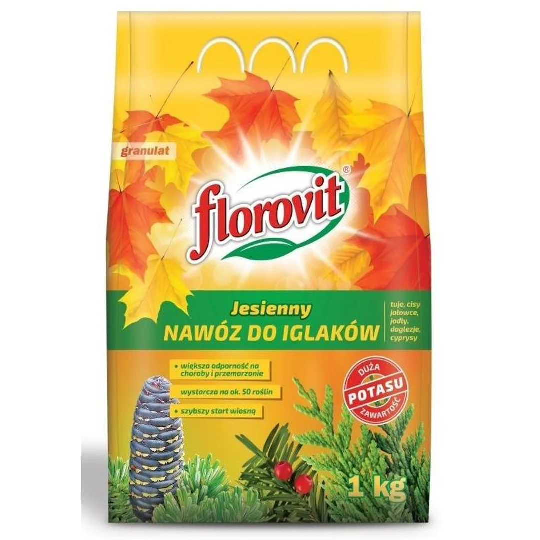 Nawóz Jesienny do Iglaków 3kg Florovit