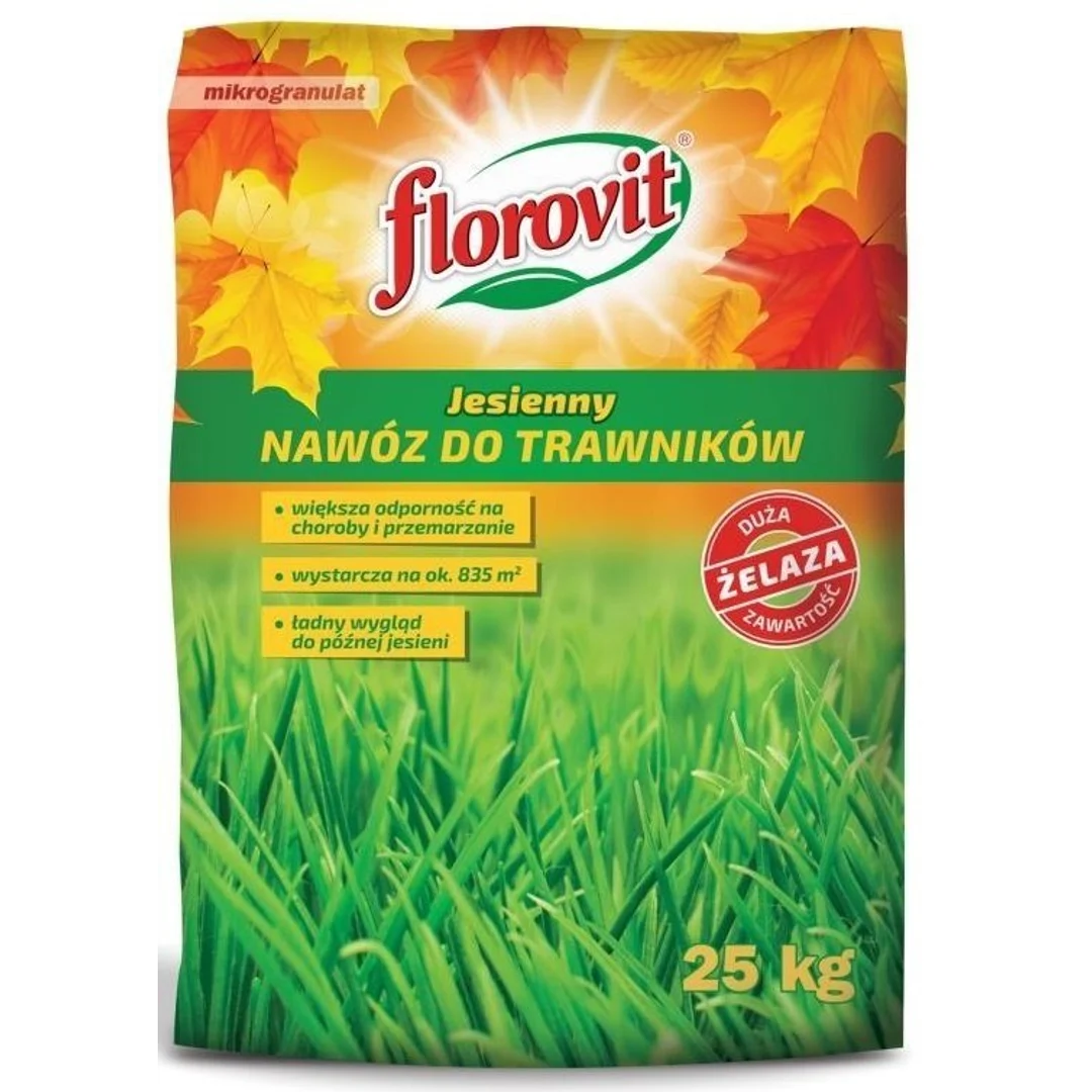 Nawóz Jesienny do Trawnika 25kg Florovit