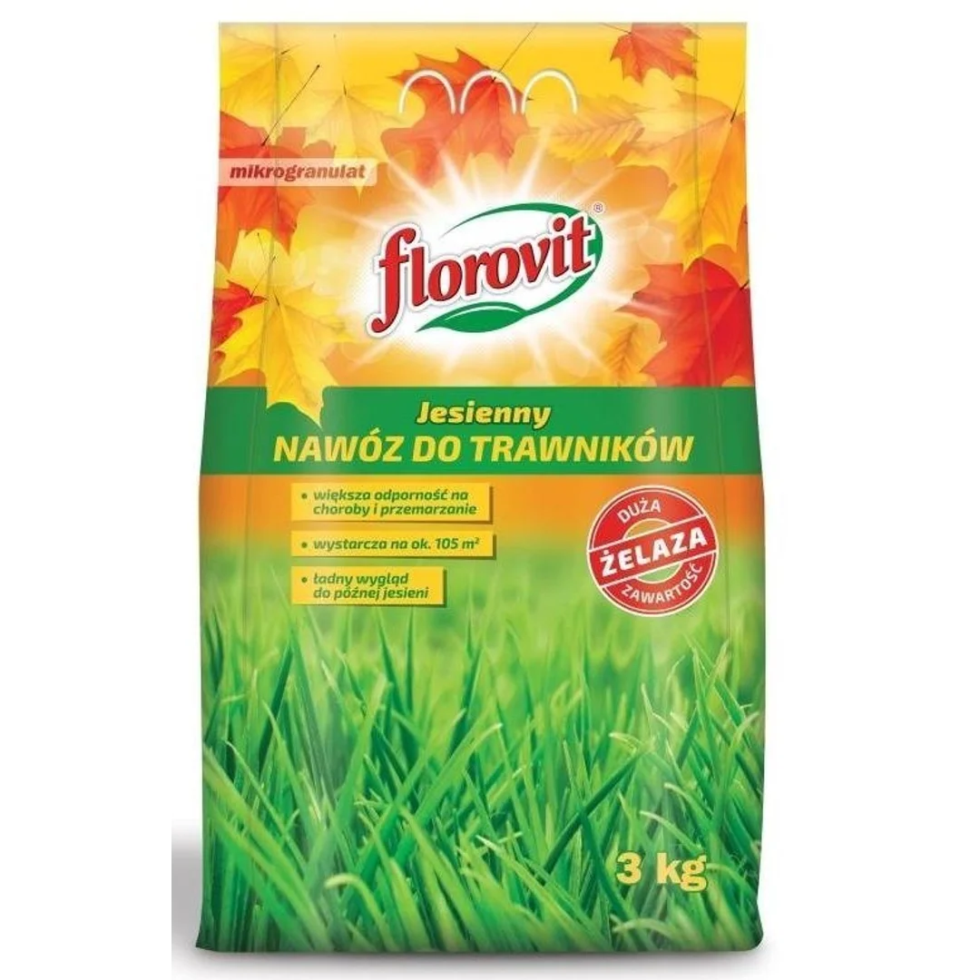 Nawóz Jesienny do Trawnika 3kg Florovit