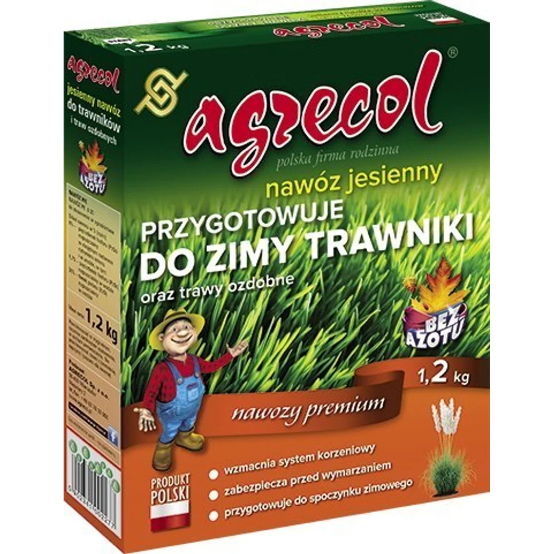 Nawóz Jesienny do Trawników 5kg Agrecol