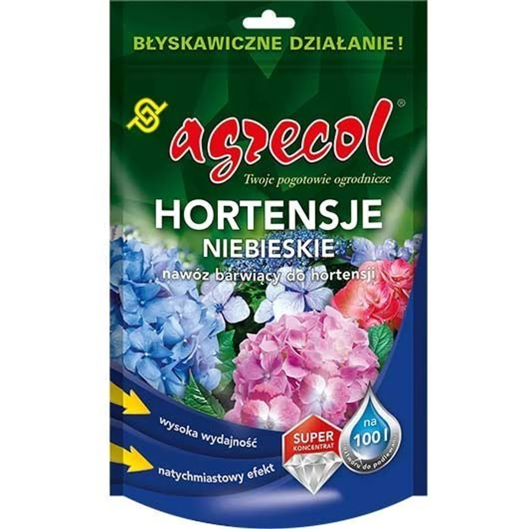 Nawóz Krystaliczny Barwiący Hortensje 250g Agrecol