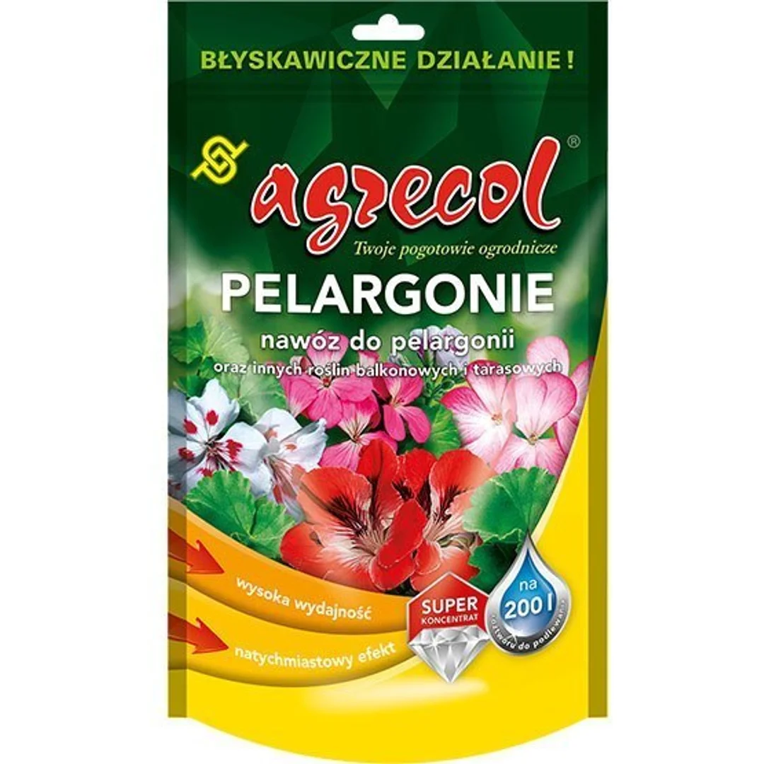 Nawóz Krystaliczny do Pelargonii 200g Agrecol