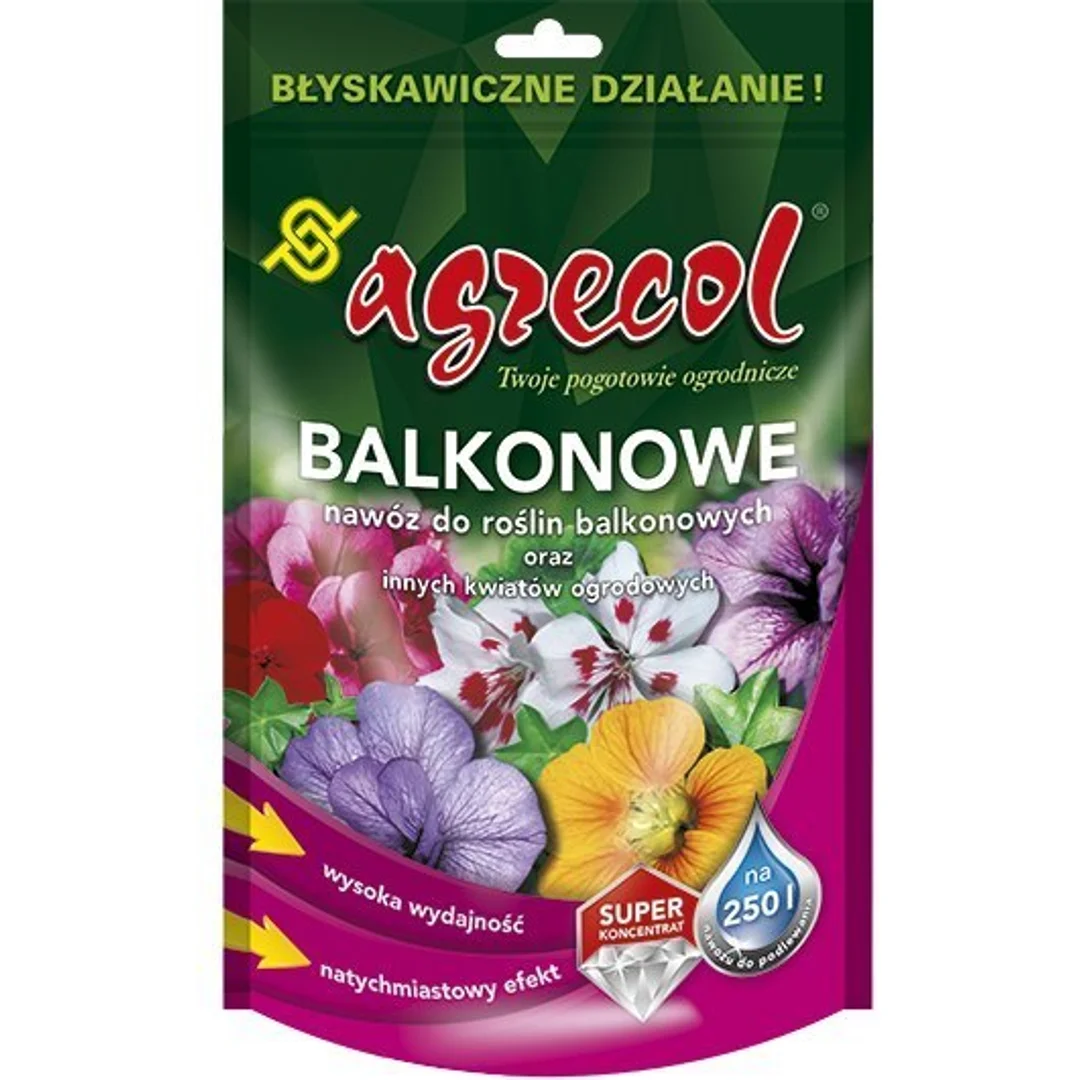 Nawóz Krystaliczny do Roślin Balkonowych 250g Agrecol