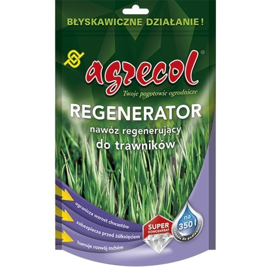 Nawóz Krystaliczny Regeneracyjny do Trawy 350g Agrecol