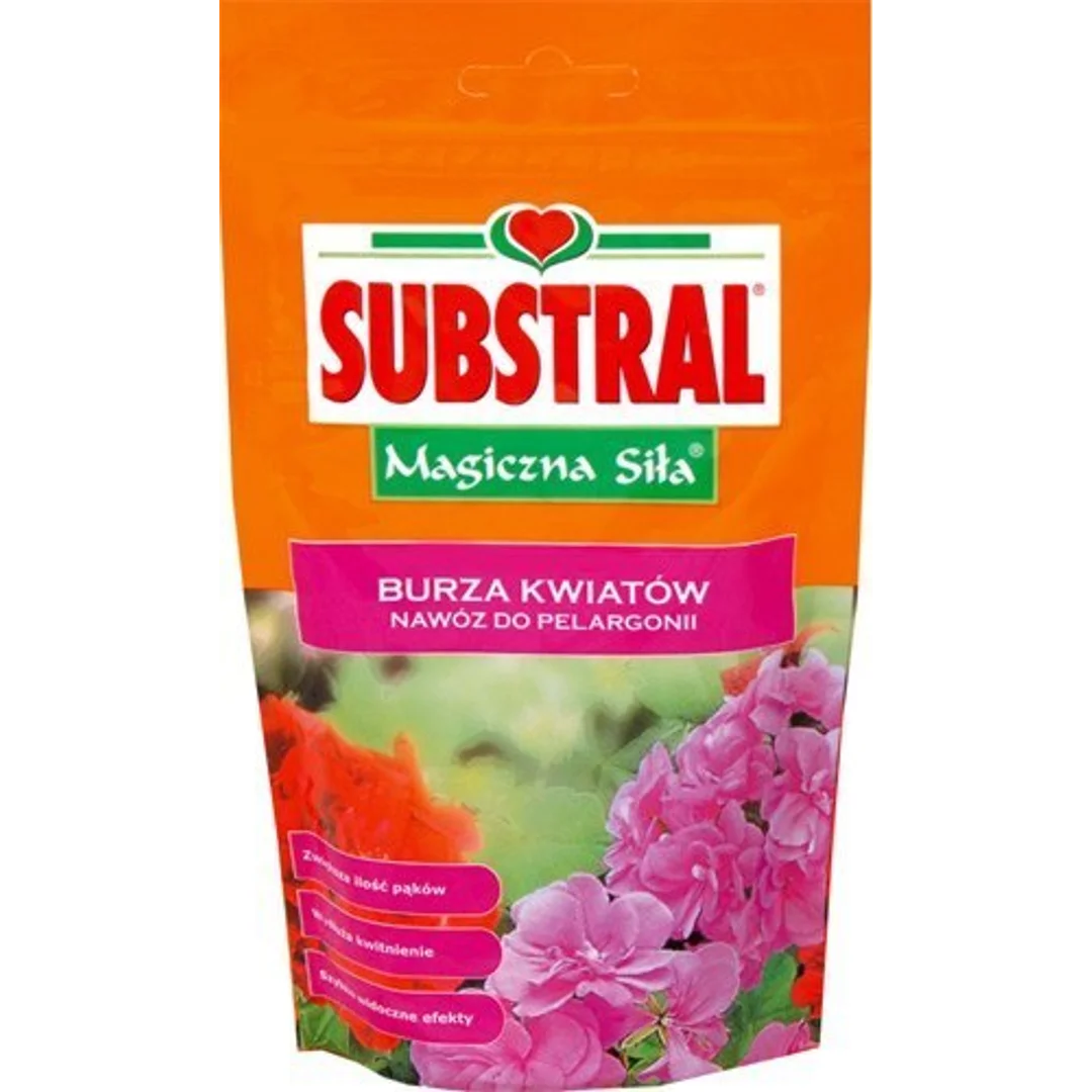 Nawóz Magiczna Siła Burza Kwiatów Pelargonia 200g Substral