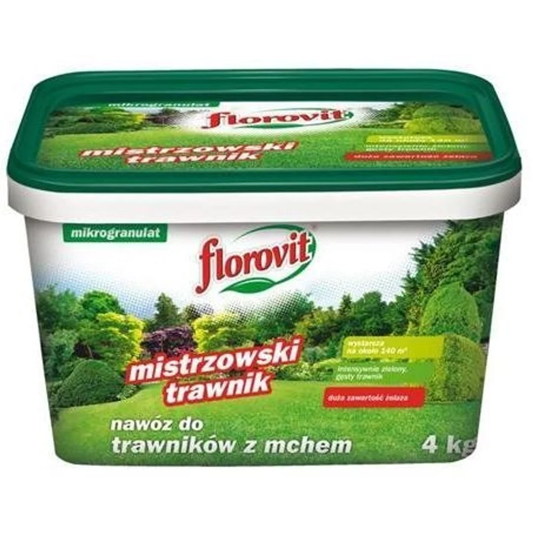 Nawóz Mech-Żelazo do Trawnika z Mchem 4kg Florovit