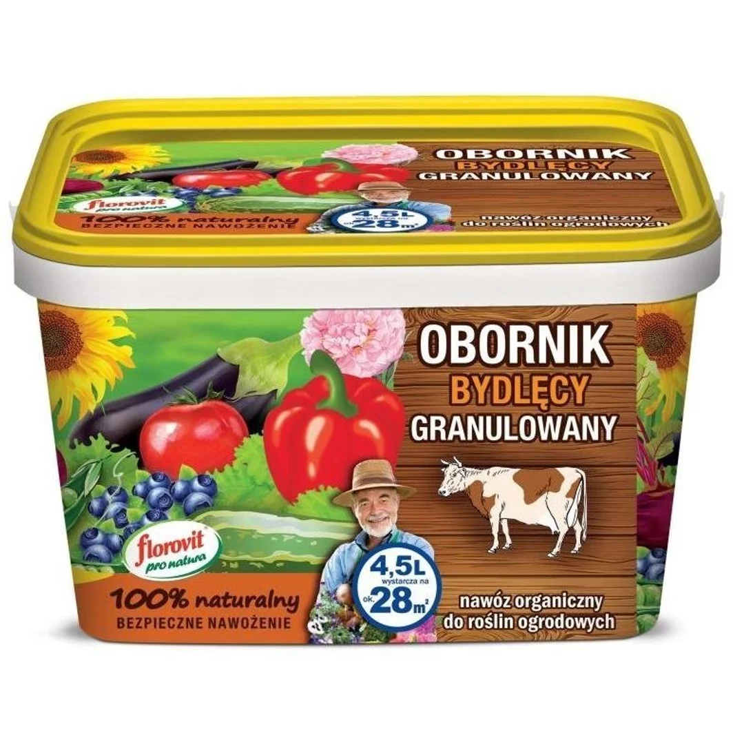 Nawóz Pro Natura Obornik Bydlęcy 4,5L Florovit