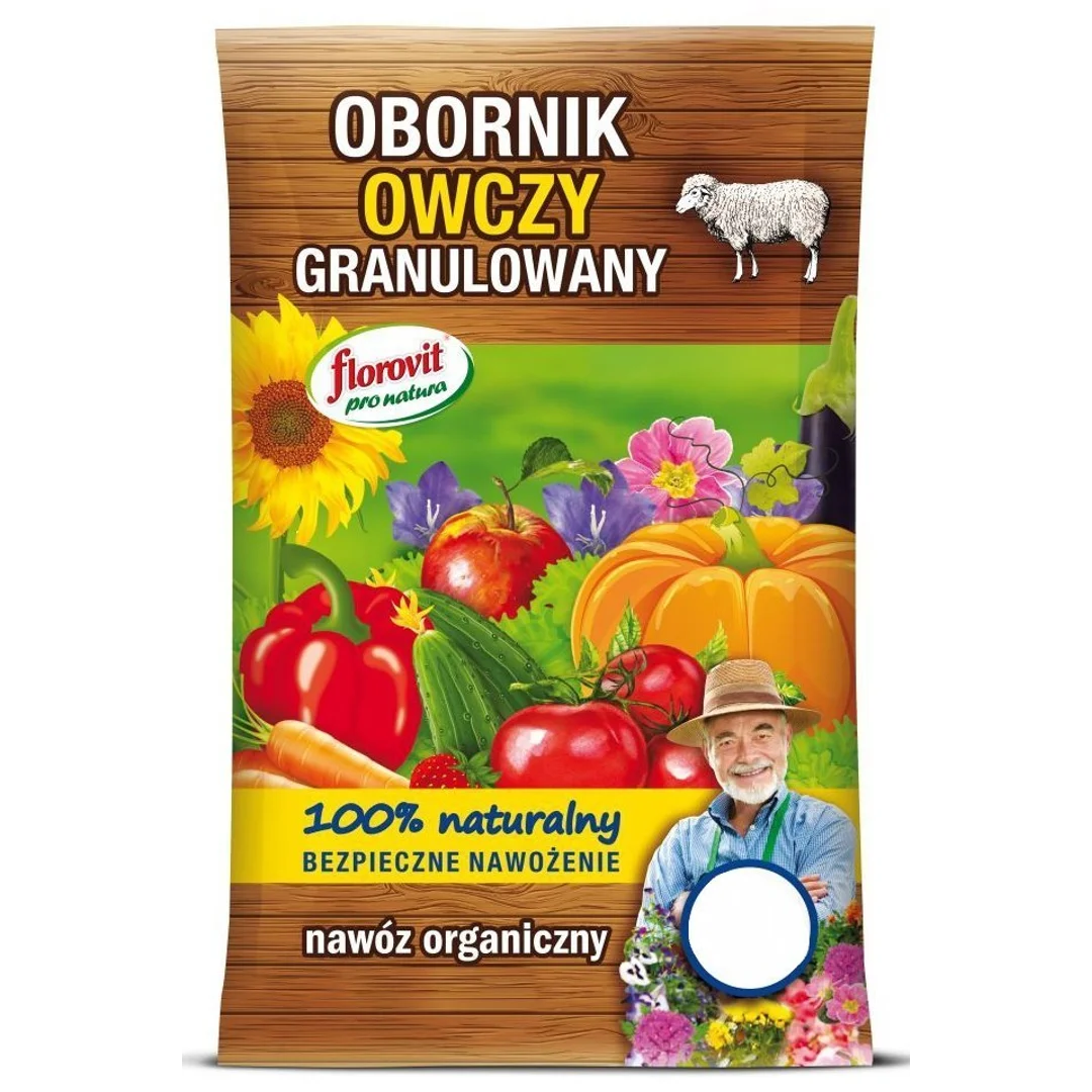 Nawóz Pro Natura Obornik Owczy 10L Florovit