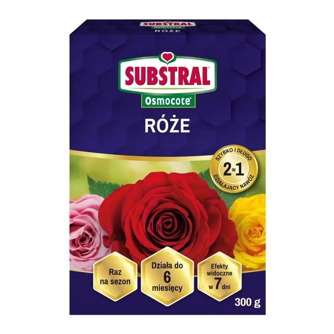 Nawóz Substral Osmocote 2w1 do róż 300g /20/