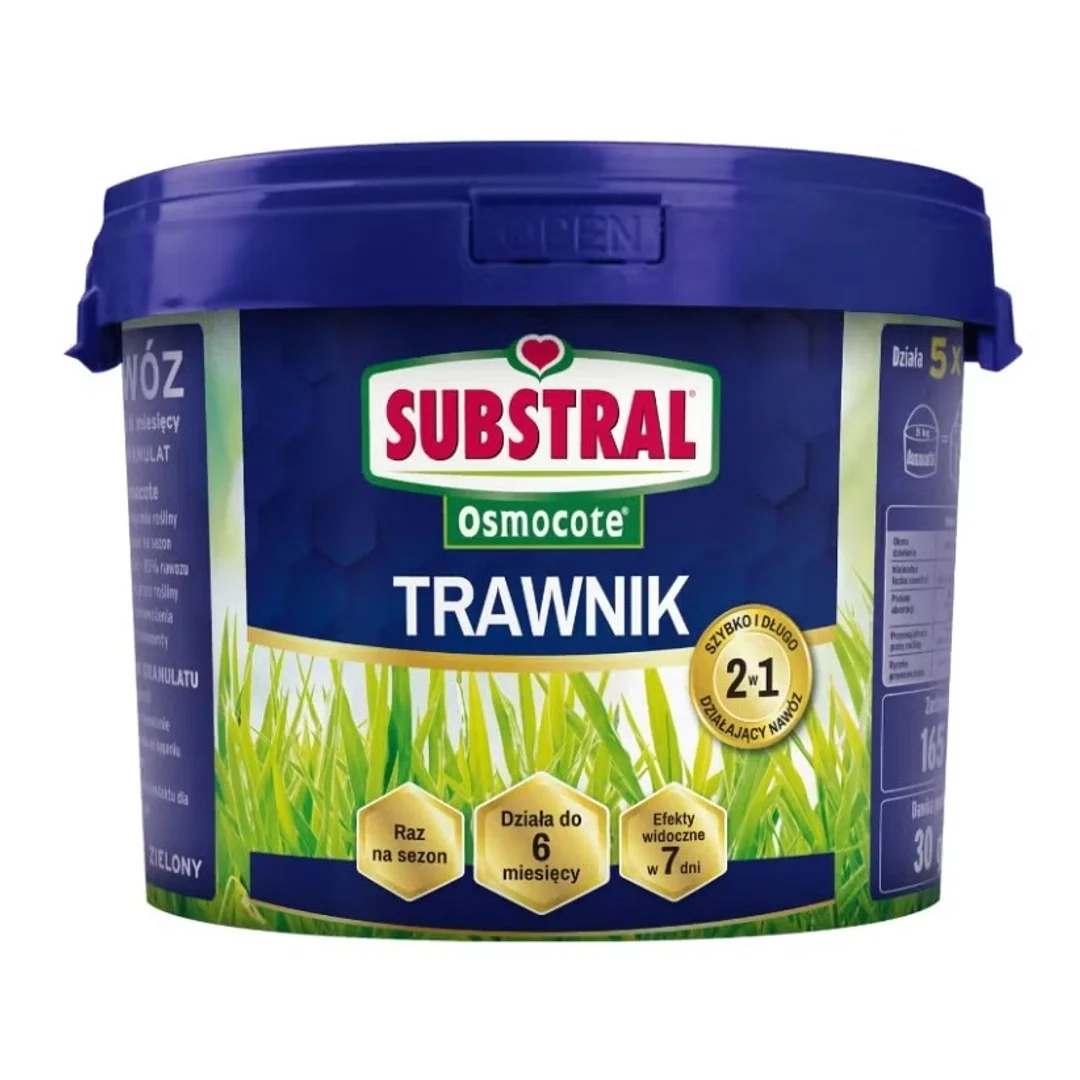 Nawóz Substral Osmocote 2w1 do trawnika 5kg