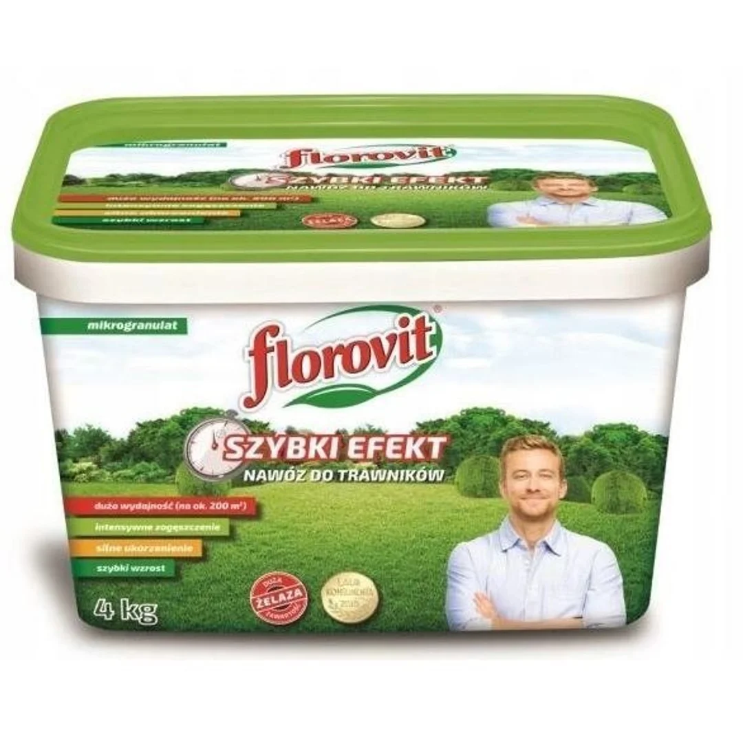 Nawóz Trawnik Szybki Efekt 4kg Florovit