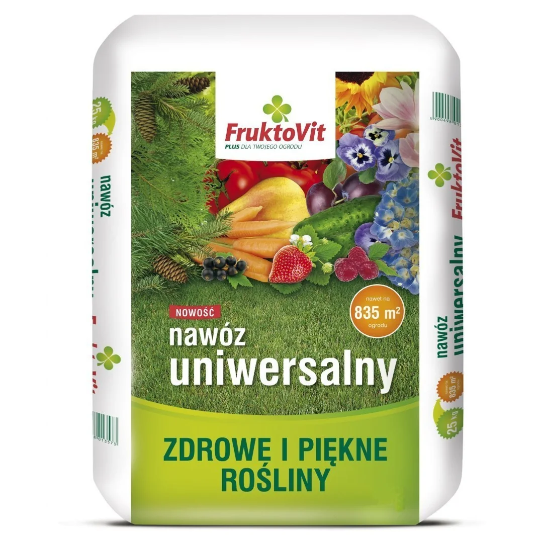 Nawóz Uniwersalny 25kg FruktoVit Plus