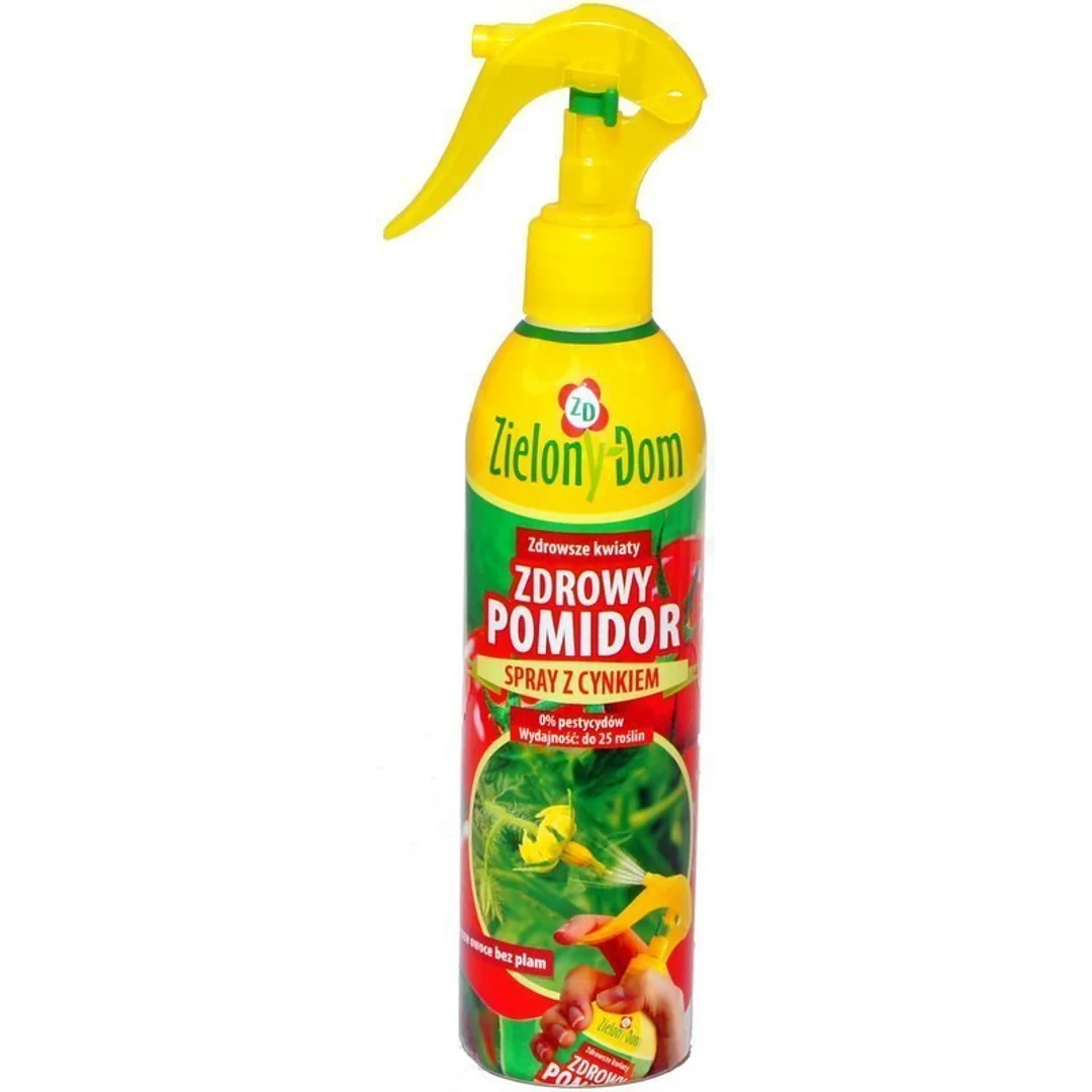 Nawóz Zdrowy Pomidor Spray z Cynkiem 300ml Zielony Dom