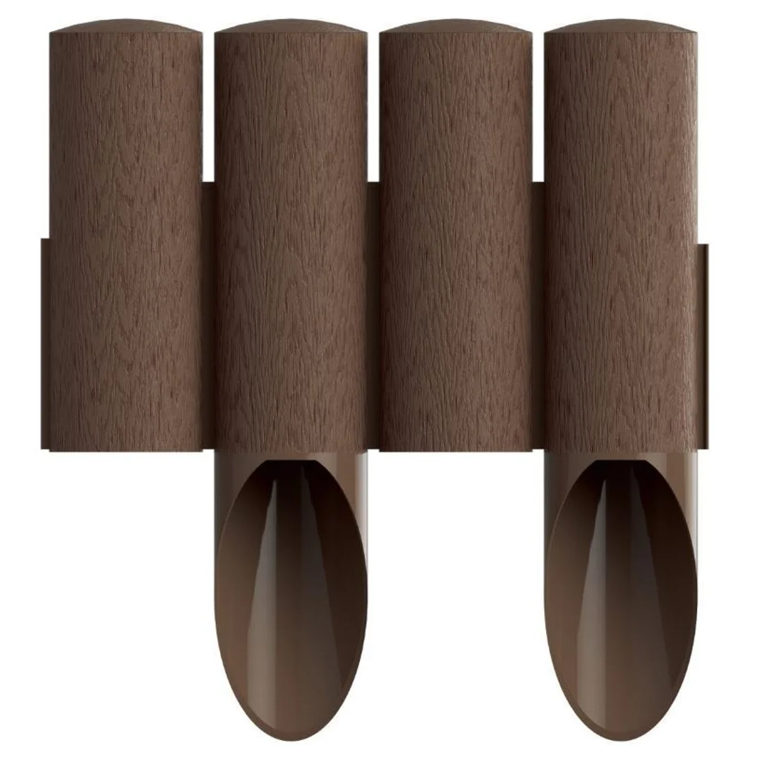 Obrzeże Palisada 25,5cm/2,3m Brąz STANDARD (34-041) Cellfast