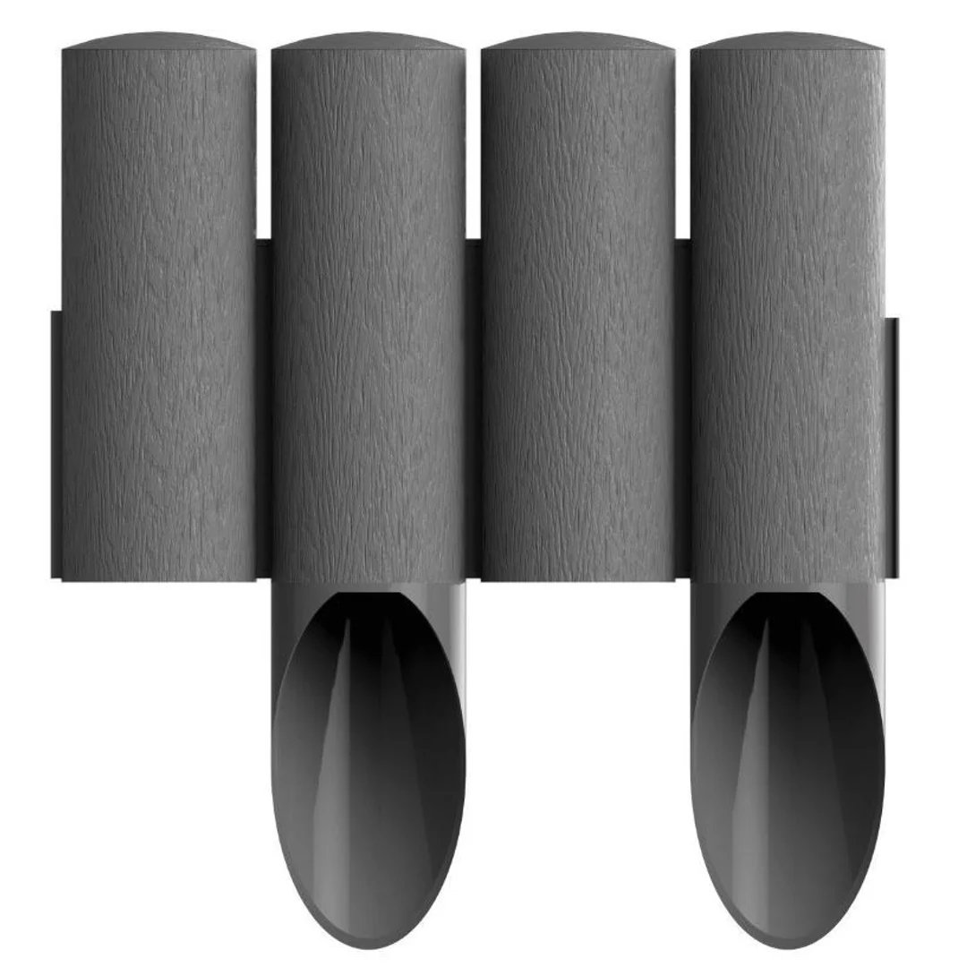Obrzeże Palisada 25,5cm/2,3m Grafitowa STANDARD (34-044) Cellfast