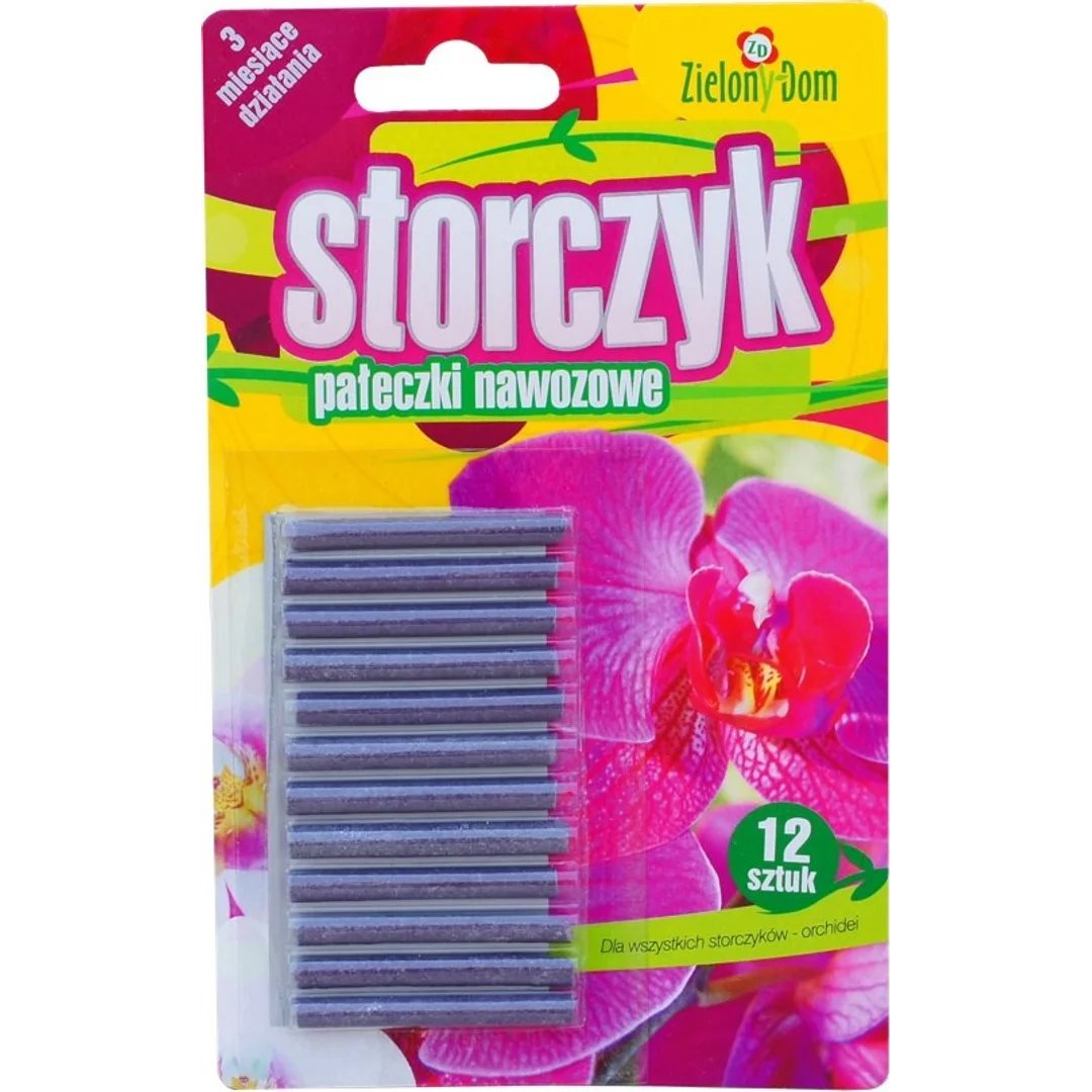 Pałeczki Nawozowe do Storczyków 12 szt. Zielony Dom