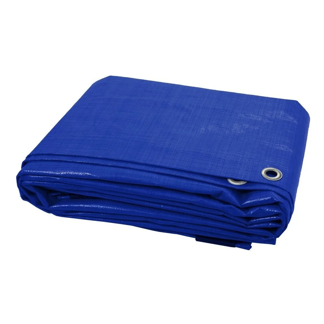 Plandeka 55/60g 4x4 niebieska /15/