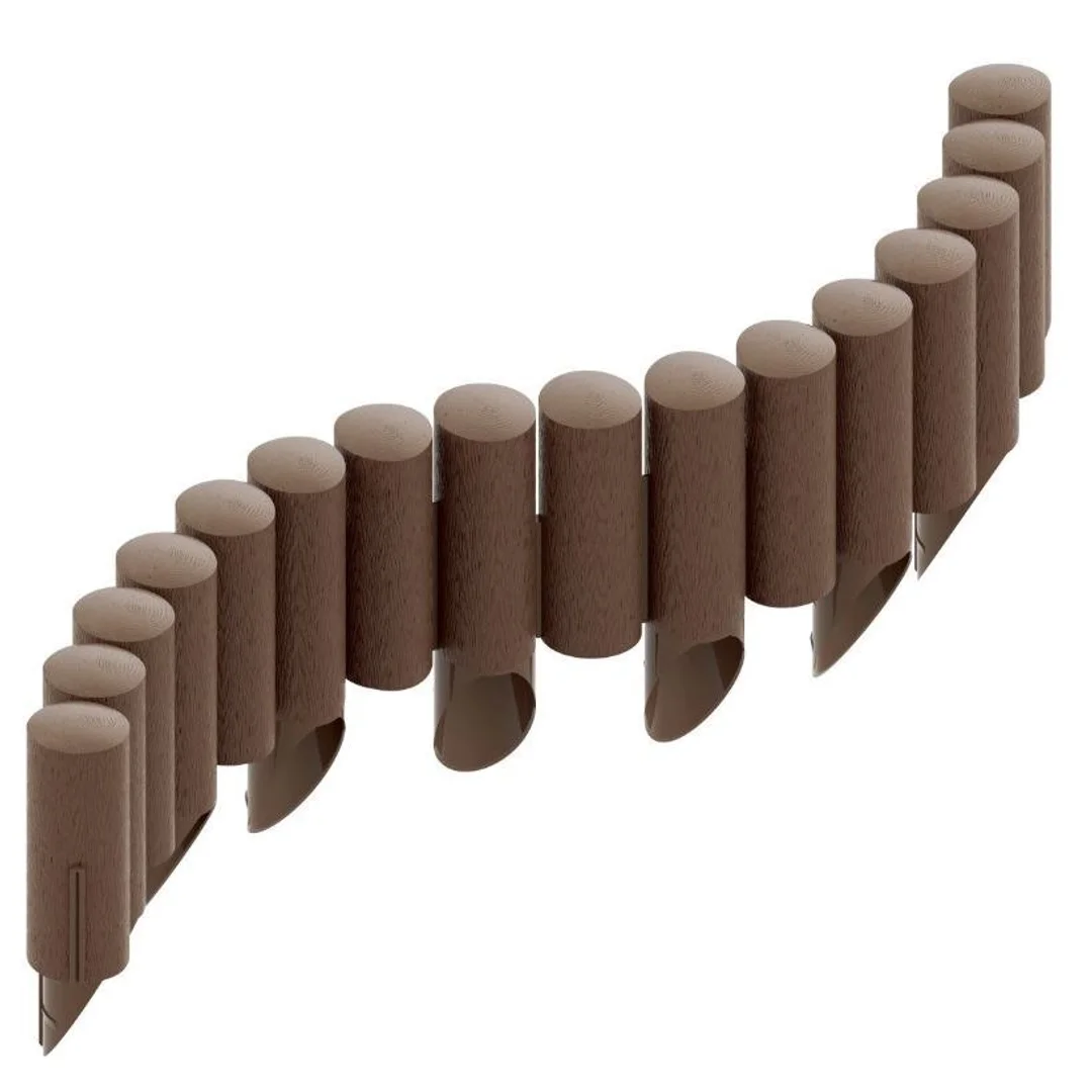 Obrzeże Palisada 25,5cm/2,3m Brąz STANDARD (34-041) Cellfast — zdjęcie 4