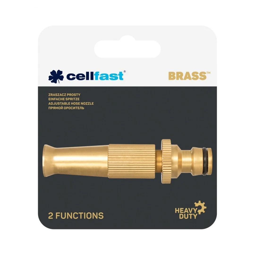 Pistolet Zraszacz Prosty Mosiężny BRASS (52-890) Cellfast — zdjęcie 2