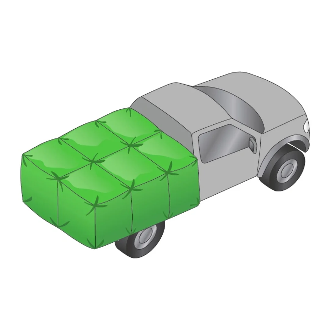 Plandeka. 140g zielona 3x4 Premium LINE /10/ — zdjęcie 2