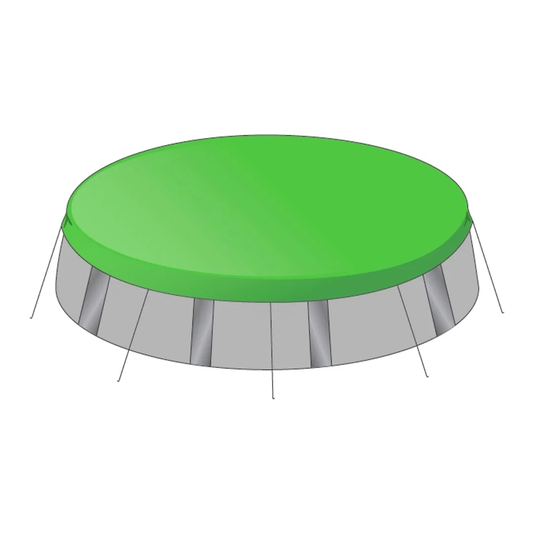 Plandeka. 140g zielona 3x4 Premium LINE /10/ — zdjęcie 3
