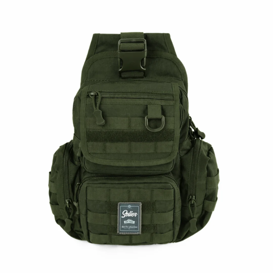 Plecak taktyczny militarny torba na ramię Solier SV25 Recon Zielony