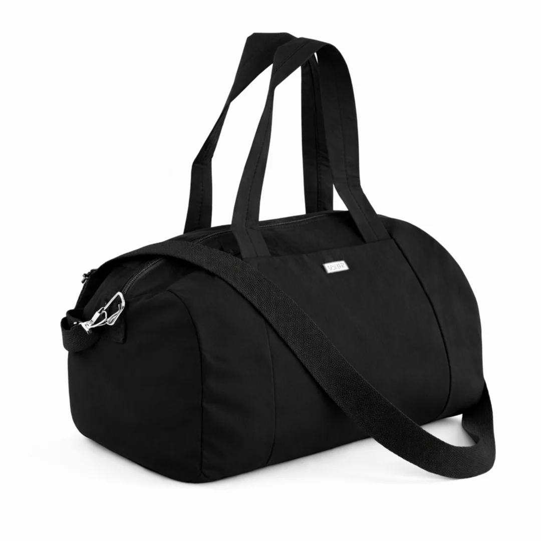 Materiałowa torba sportowa Solier SM05 Shala - czarny