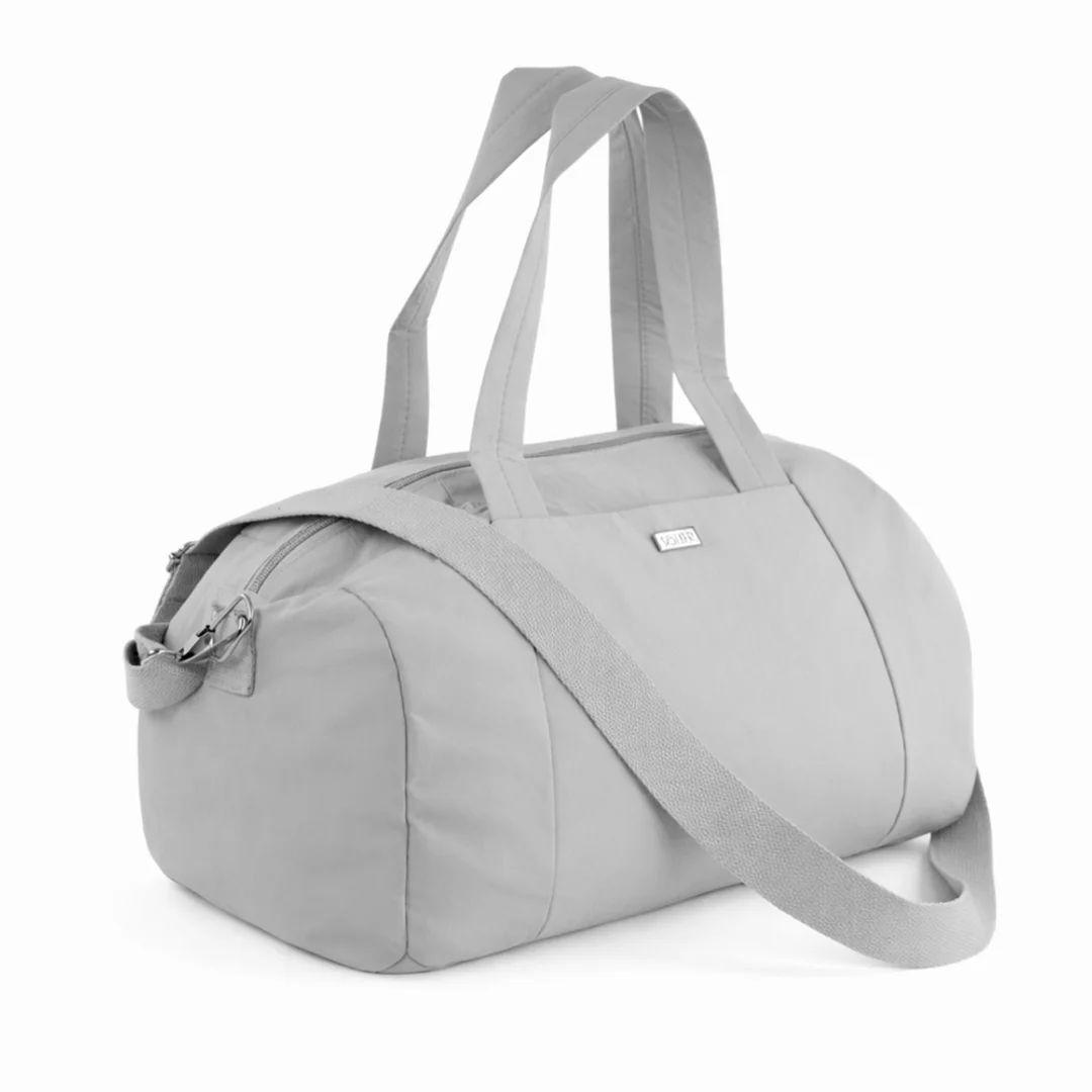 Materiałowa torba sportowa Solier SM05 Shala - szary