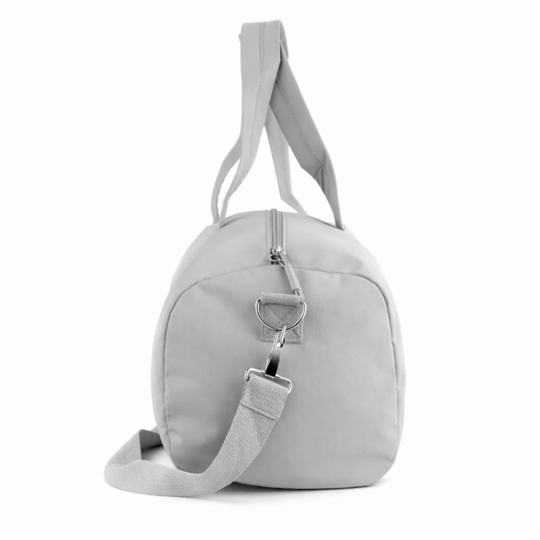 Materiałowa torba sportowa Solier SM05 Shala - szary
