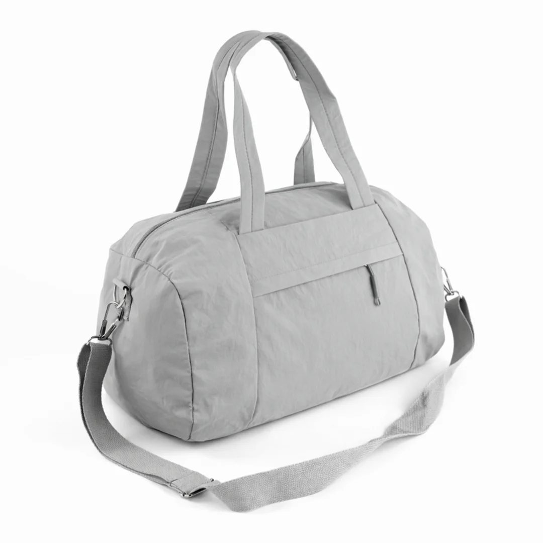 Materiałowa torba sportowa Solier SM05 Shala - szary