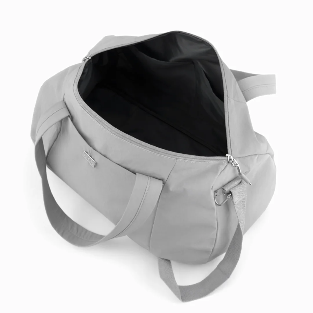 Materiałowa torba sportowa Solier SM05 Shala - szary