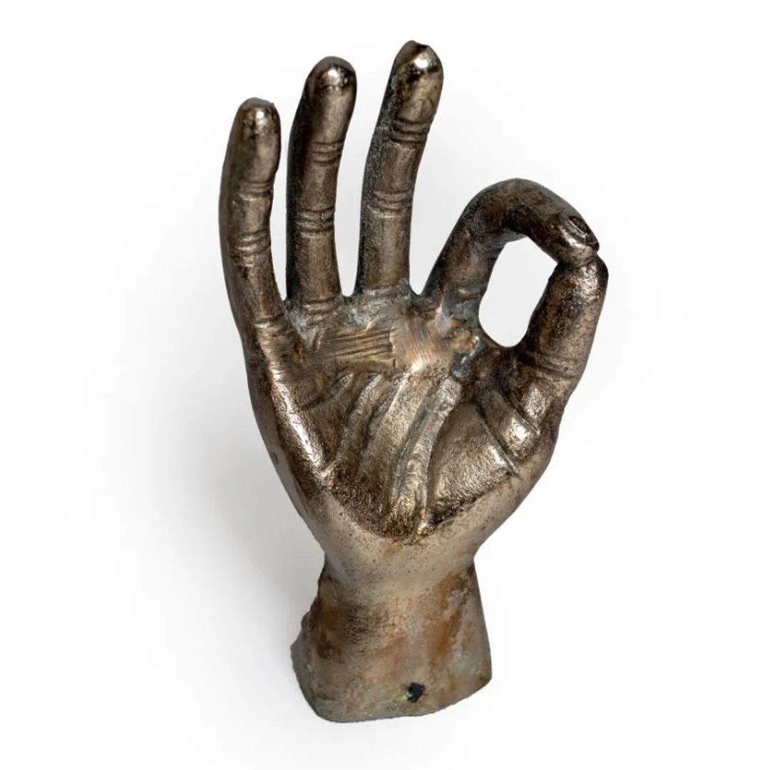 Figurka dekoracyjna OK - Aluminium 23cm - 20756-23