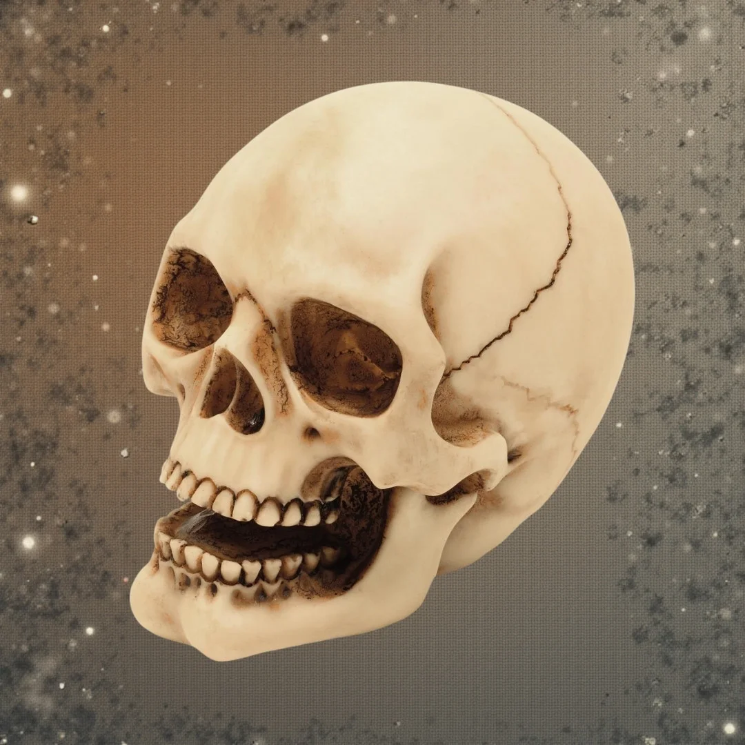 Figurka Czaszka 10cm Dekoracja– MC-30684 — zdjęcie 3