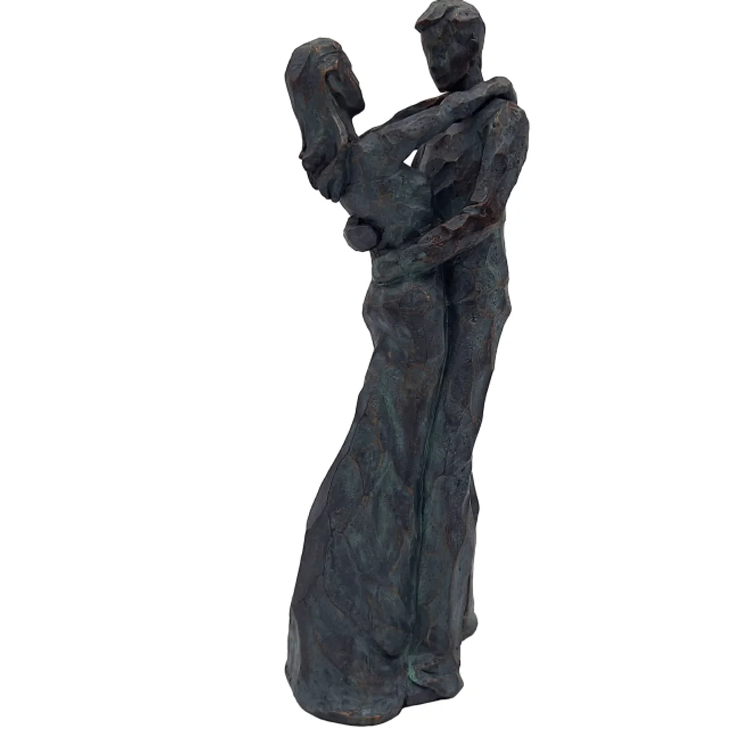 Figurka Dekoracyjna Tańcząca Para - Prezent na Ślub Rocznicę – 43064 — zdjęcie 2