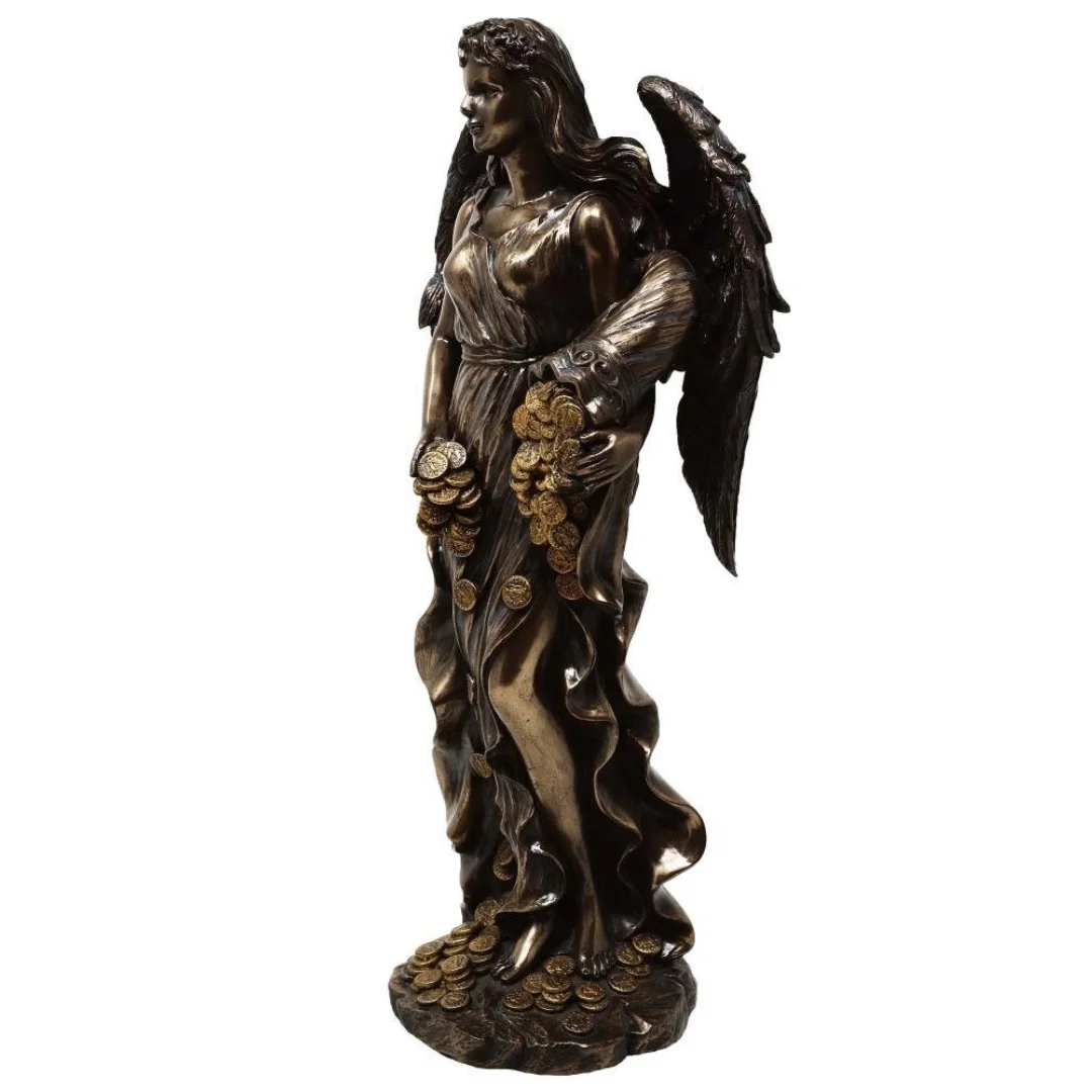 Figurka Fortuna Bogini Szczęścia i Bogactwa 29cm Prezent – MC-9633 — zdjęcie 2