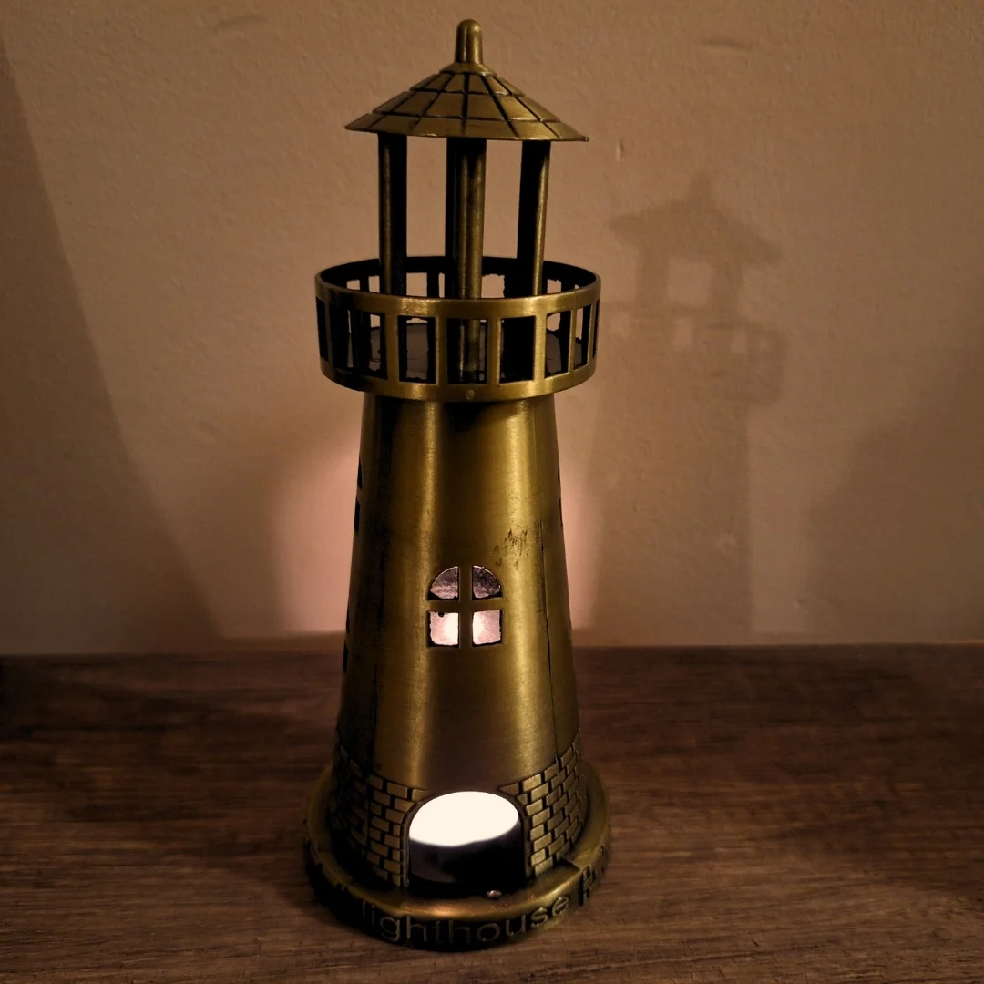Figurka Latarnia Morska Świecznik na Tealight 18cm - LT — zdjęcie 5