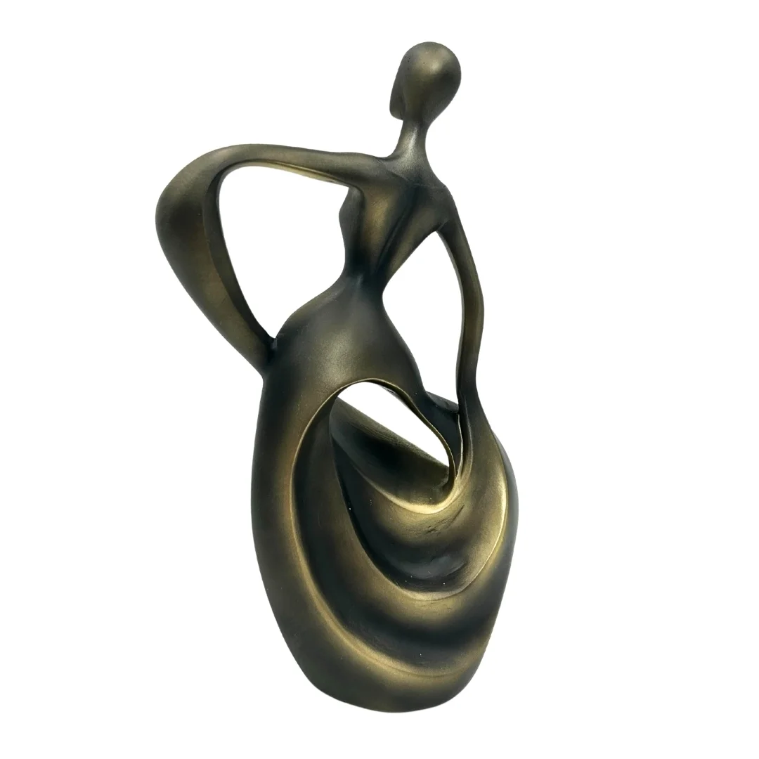 Figurka tancerka – Nowoczesna Dekoracja Abstrakcyjna 24cm - E44446 — zdjęcie 5
