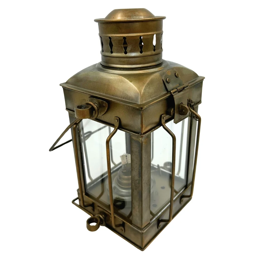 Lampa Naftowa Retro Stalowa - LT608 — zdjęcie 2