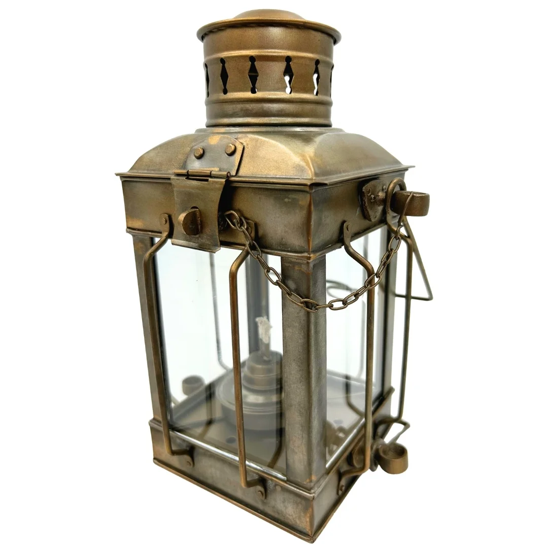 Lampa Naftowa Retro Stalowa - LT608 — zdjęcie 3