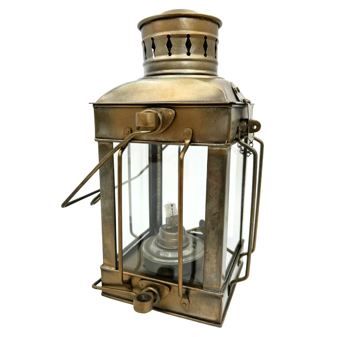 Lampa Naftowa Retro Stalowa - LT608 — zdjęcie 5