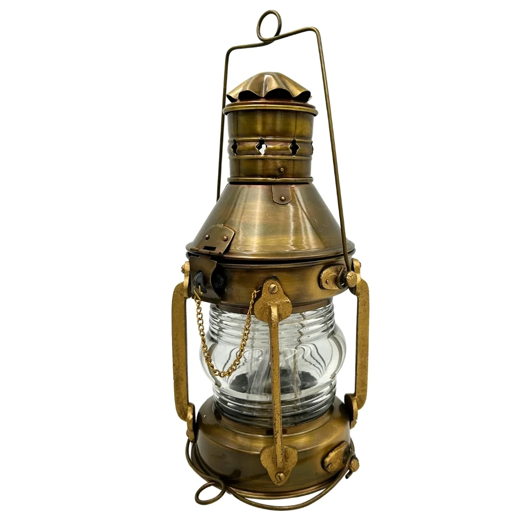 Lampa Żeglarska Metalowa Retro 34cm – SL9 — zdjęcie 3