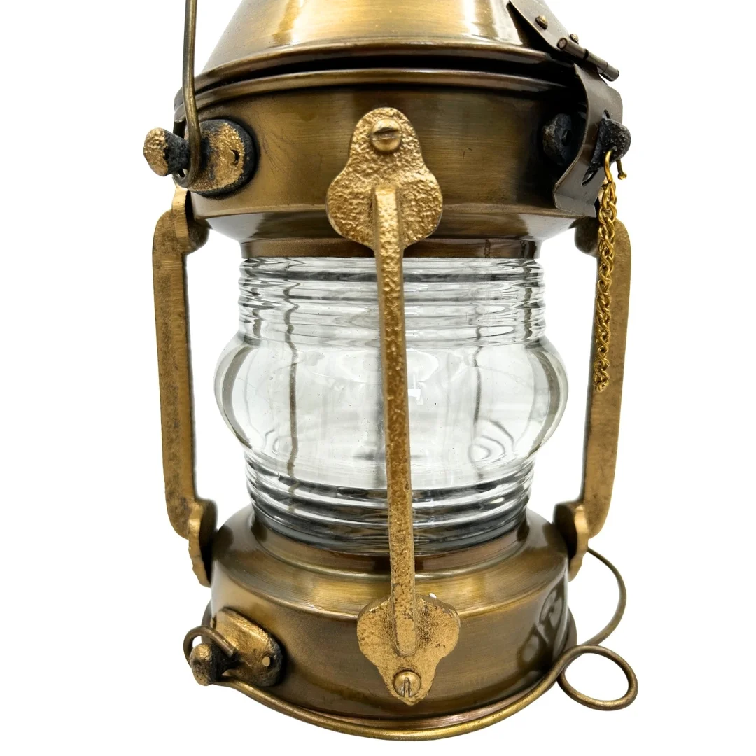 Lampa Żeglarska Metalowa Retro 34cm – SL9 — zdjęcie 4