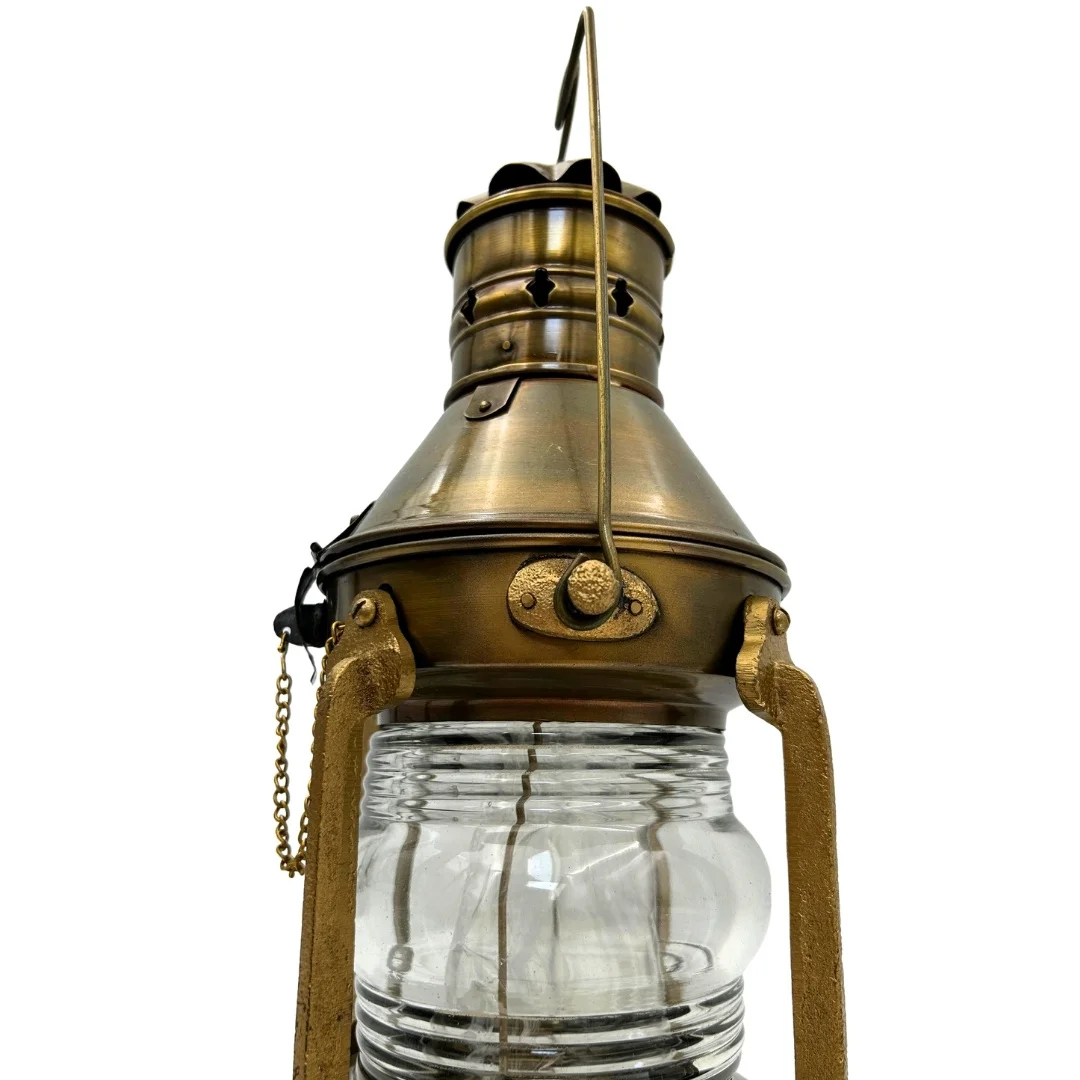 Lampa Żeglarska Metalowa Retro 34cm – SL9 — zdjęcie 5