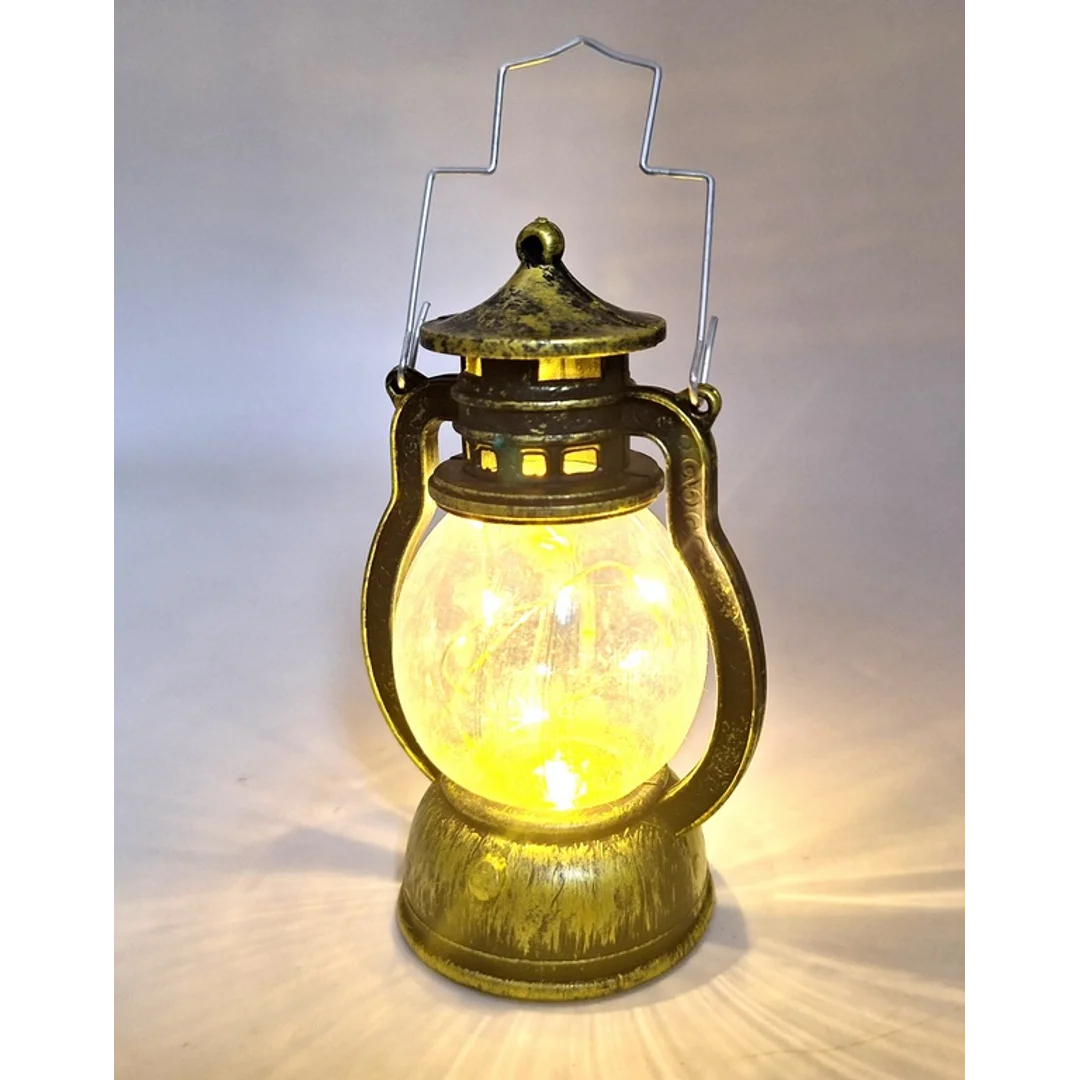 Lampka nocna LED - lampa naftowa - P101 — zdjęcie 4