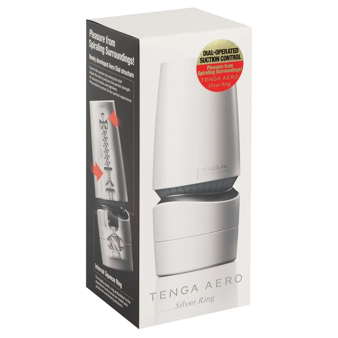 Masturbator Aero Silver Ring Tenga
